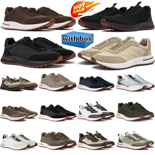 designer casual shoes Week End Walk mens sneakers leather Mesh women Trainers Rubber Platform Sole Runner Sport fashion with box