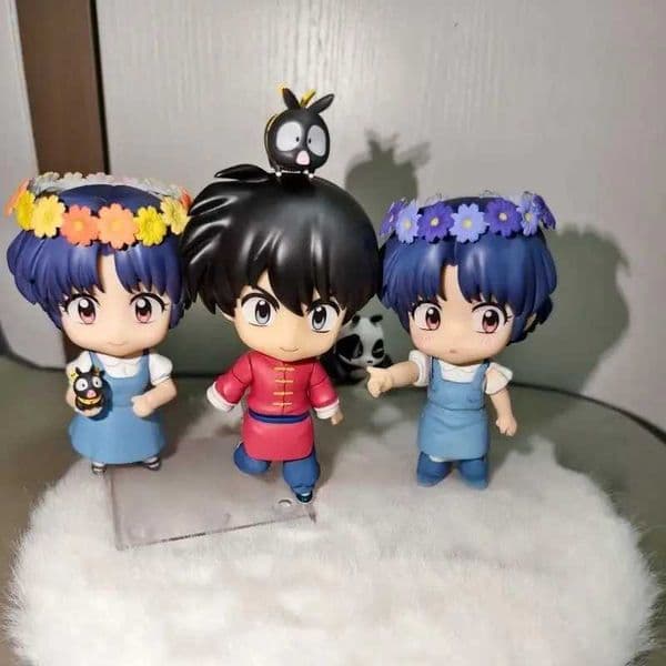 Ranma 1/2 TV Ranma Saotome Akane Tendo Anime Collectible 2691 2751 Action Figure Desktop Decoration Anime Figure Collectors L260606BZ68
