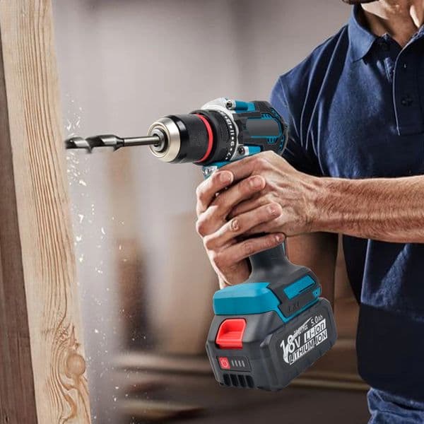 12 inch 1700RPM cordless drill compact hammer brushless motor lithium electric drive suitable for makita 18V battery pin 260605