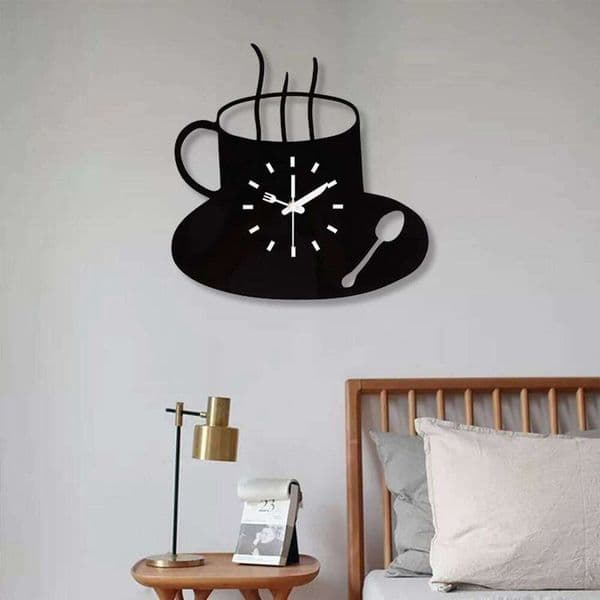 Modern Themed Forks Wall Clocks for Living Room, Diningroom 26Y0608