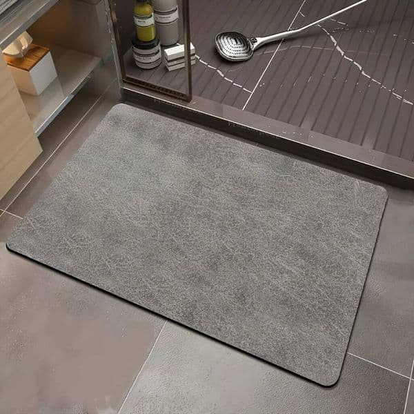 2D Water Absorbent Bathroom Entrance Anti-Slip Mat