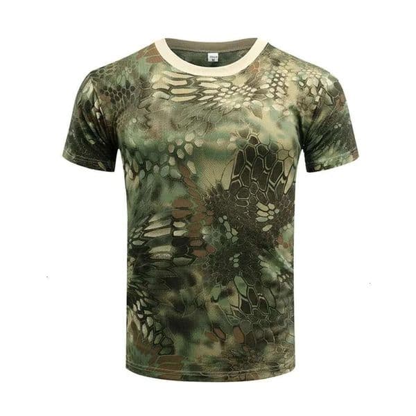 Military Army Camouflage Tactical Short Sleeve Mens Combat Tshirt Kids Tee Camo Outdoor Hiking Hunting Shirts 250513 567 D1c