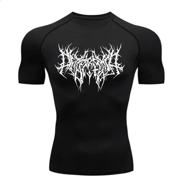 Mens T-shirt Men Running Sport T Shirt Men Compression Fitness Tops Tee Quick DryTight Training Gym Sport Running Shirts Jersey 260608