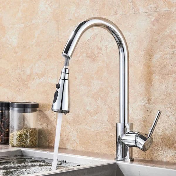 2026 Free Shipping Matte Black Deck perfume Installation Sink With Sprinkler Pull-Out Kitchen 360 Rotatble cologne Basin Faucet T200424 Shipping 11