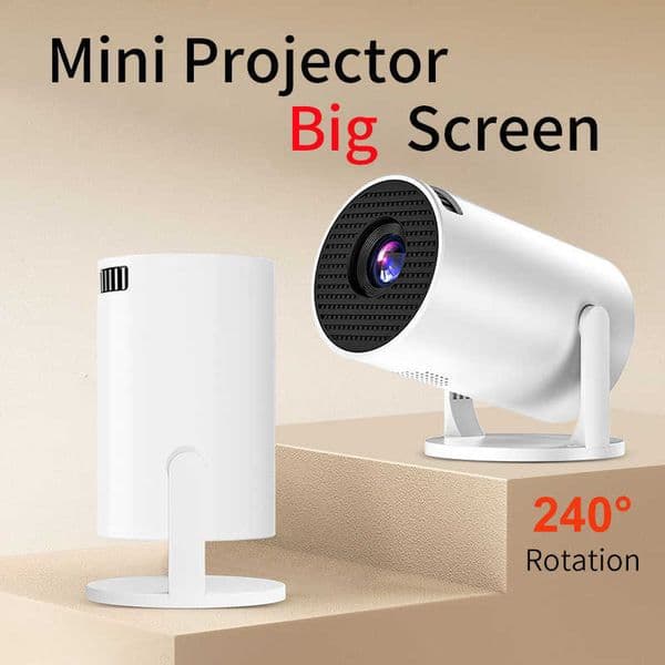 Smart Mini Projector Portable with WiFi Type-C L260608