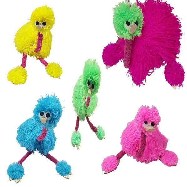 2026 36Cm/14Inch Toy Muppets perfume Animal Muppet Hand Puppets Toys Plush Ostrich Marionette cologne Doll For Baby 5 Colors Free Shipping 17