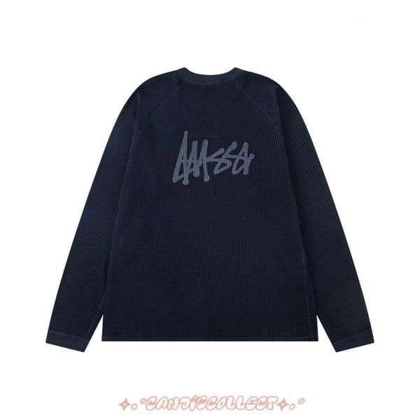 Designer Stussyyshirts Hoodie Stussyshirtse Shirt Long Sleeve Men Women Leisure Sweater Camouflage Round Neck Simple Casual Studded Oversiz stud 615