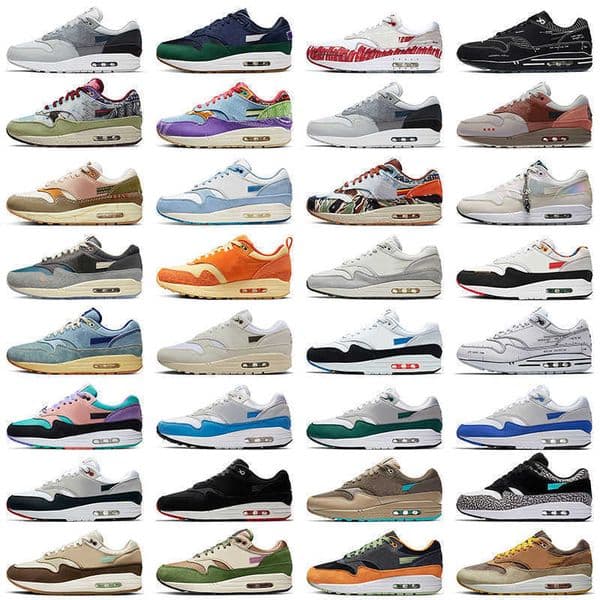 Women 87 Men Running Shoes White Black Royal Blue Green Watermelon Anthracite Bone Wild Violet Psychic Pink runner trainers outdoor sports sneakers 36-45