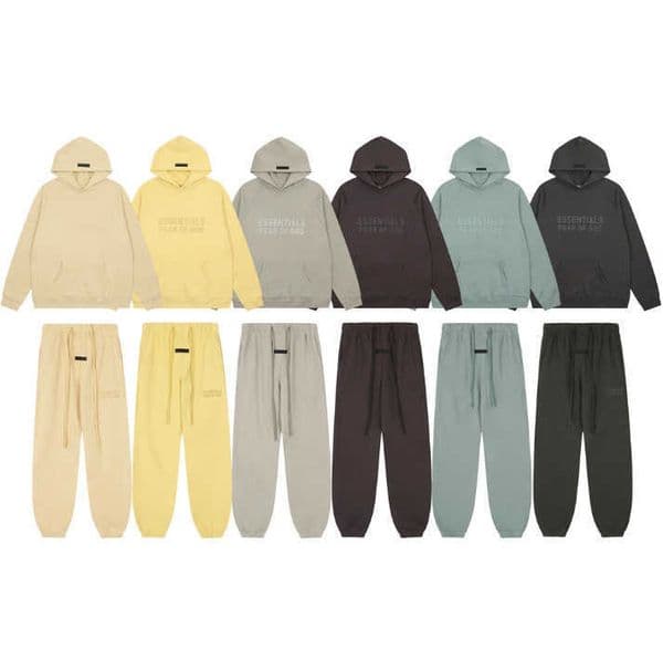 Sub-line Trendy Brand 3D Sile Letter Fleece-lined Hoodie And Loose-fit Pants Set For Men