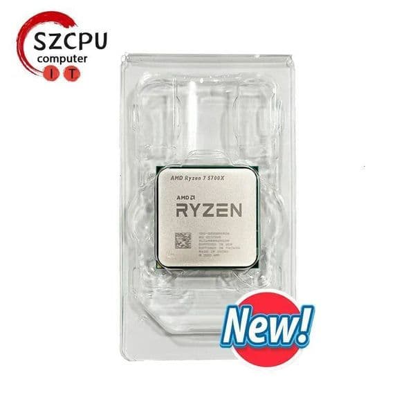 AMD Ryzen 7 5700X AMD R7 5700X New 8C/16T 65W 7NM L332M 100-000000926 Socket AM4 but without cooler
