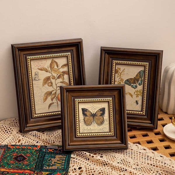 American European Style Frame Empty Frame Display Stand 6inch Resin 10inch 16inch Oil Painting Wall Hanging Frame Any Size L260606