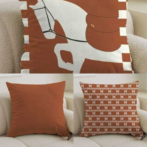Geometric Modern Simple Pillow Luxury Case Pony Print Cover Living Room Sofa Bedroom Cushion Back Office Pillow Home Decoration 2024 26H0316 Y260608