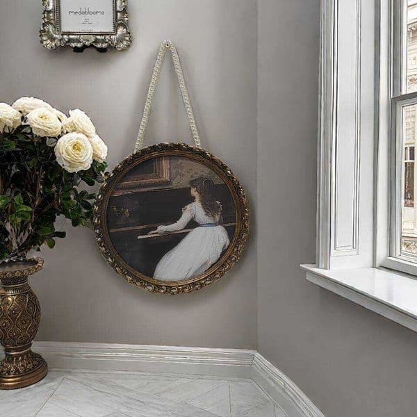 Living Room Hanging Painting Decoration Desktop Sofa French Handmade Picture Frame Decoration Special High-Grade Waterproof Bedroom L260606