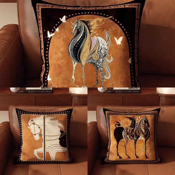 Style Vintage Retro Light Luxury French Pillowcase Living Room Lumbar Pillow Bedside Soft Cushion cover home decor Y260608