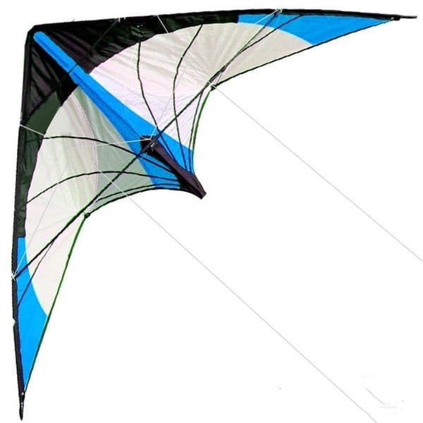 Arrive 48 Inch Blue Professional Dual Line Stunt Kite With Handle And Good Flying Factory Outlet W260605