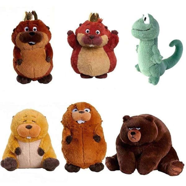 New Hoppers Toy Anime Series King George Tom Lizard Mabel Loaf Ellen Plush Animal Stuffed Toys Gift 26Y0608