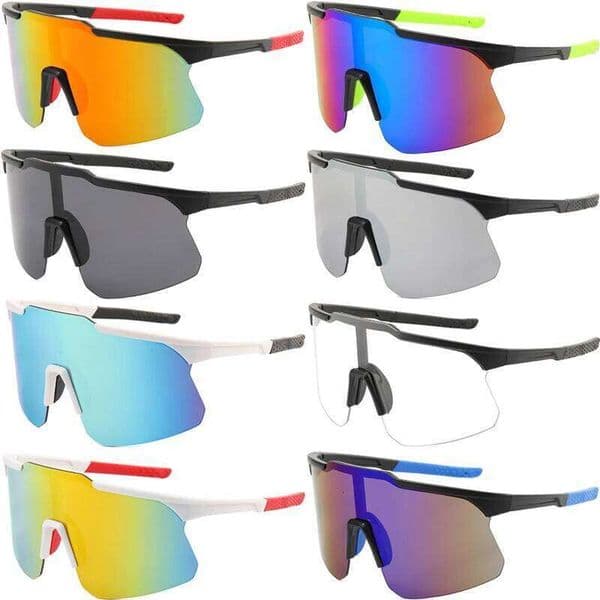 1/2/8pcsPolarized Sunglasses Outdoor Sport Cycling Riding Running Skiing Goggle Windproof Fishing Eyewear for Men Women J260608