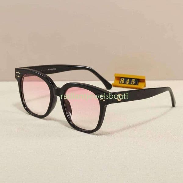designer women channels glasses CH5409 plastic eyeglass frames can be fitted with prescription lenses plain black frame cc sunglasses lunette