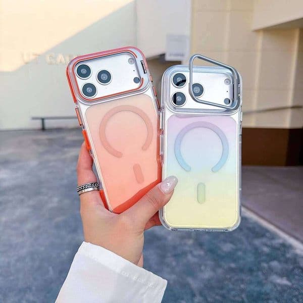 New Magnetic Anti-drop Transparent Shockproof Protective iPhone 17 Pro Max Funda Protectora for Samsung S26 Ultra Phone Case