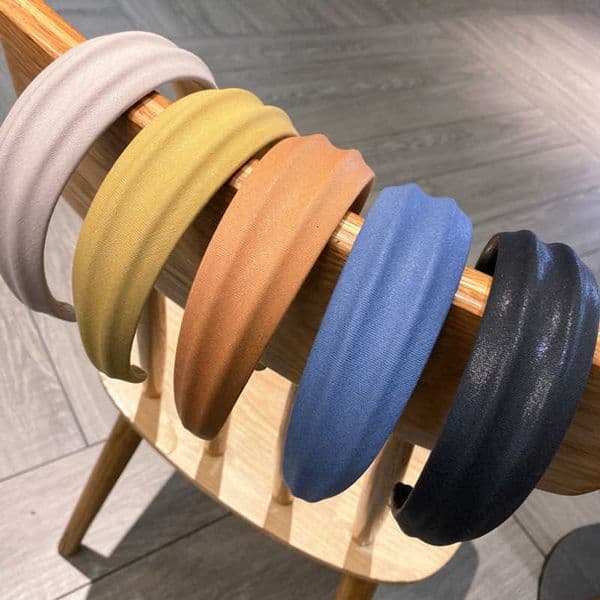 Color Wide Edge Headband Candy Hair Bands Solid Color Hair Hoop Hairbands Daily Outdoor Hair Clip Accessories M260608
