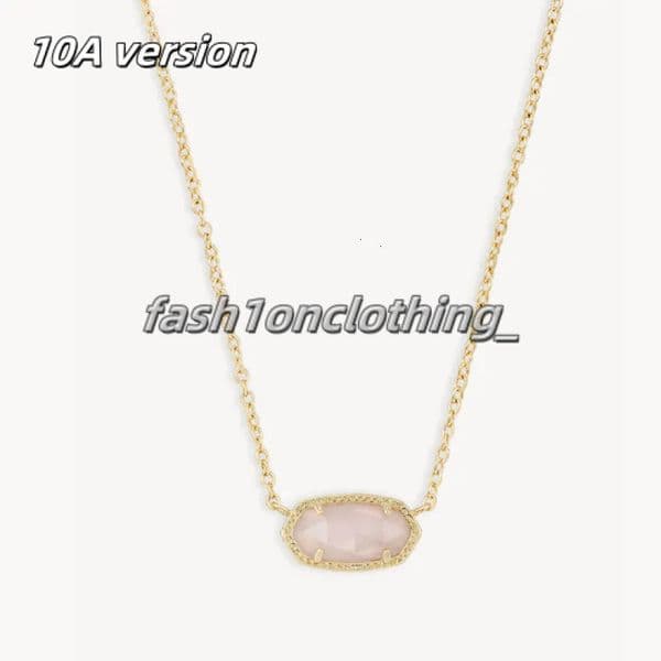 kendral scott Pendant Necklaces Jewerly Designer kendral scott Necklace For Woman Jewerly Pendant kendral scott Necklace Oval Birthstone Collarbone Chain 876