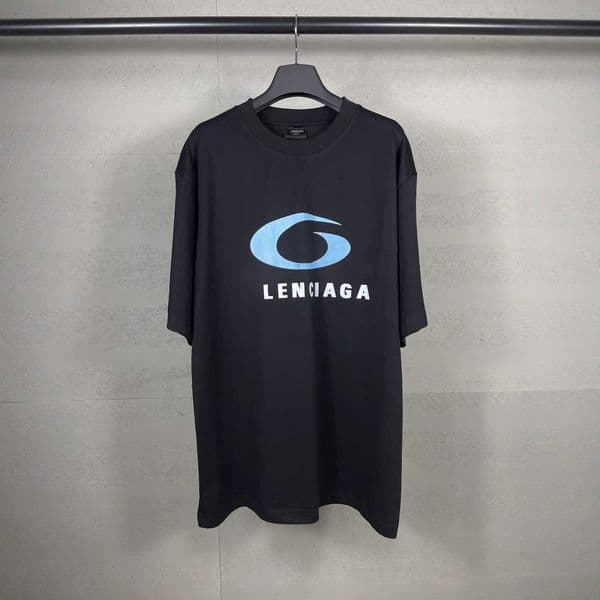 High quality designer clothing High Version Paris 2025 Summer New B Brand Classic Print Loose Casual Unisex Short Sleeve T-Shirt