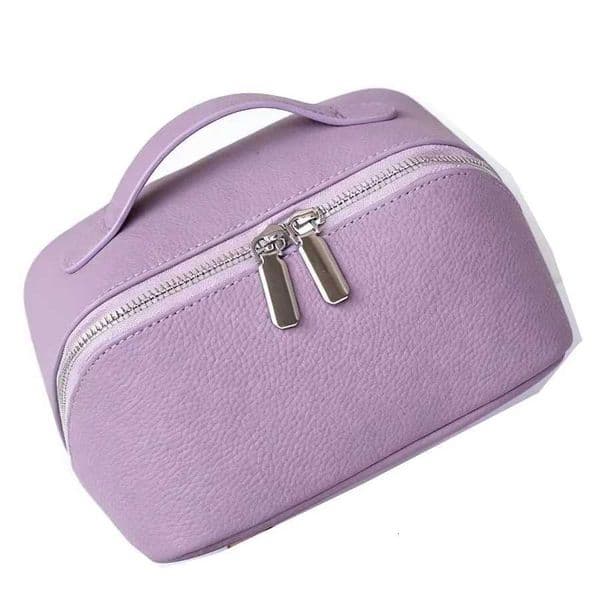 Designer Cosmetic Genuine Leather 2026 New Bag Large Capacity Real Cow Leather Make Up Bag for Girls or Women J260608