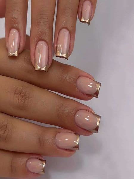 24Pcs Nude White French Fake Nail Short Square Nail Tips Fashion Wearable False Nails with Glue Simple Full Cover Press on Nails C260609