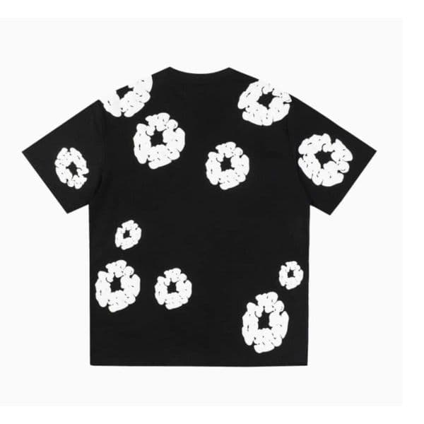Denimly Tear Shirt African Diaspora Inspired T Shirt Iconic Cotton Wreath Graphic Tee Crew Neck Oversized Drop Shoulder Soft Fabric Casual Short Sleeve Tops 3Cf