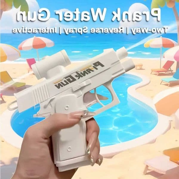 Prank Double Sided Reverse Water Spray Gun Stress Relief Small Pistol Game Outdoor Indoor Adult Child Interaction Shoot Gift L260609