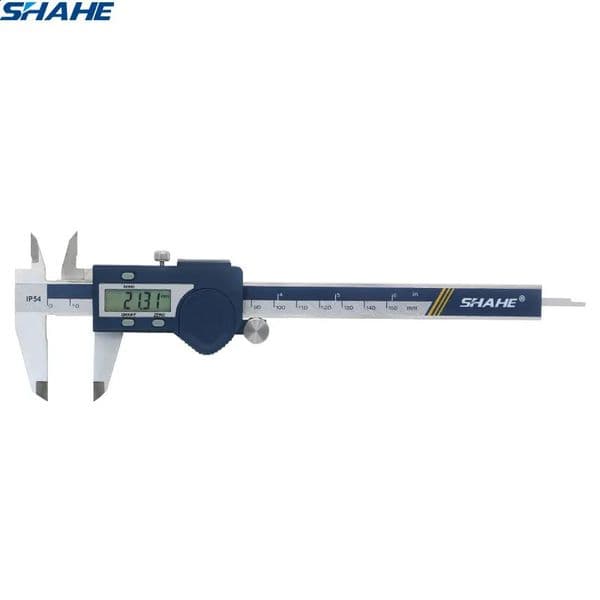 SHAHE Hardened Stainless Steel 0-150mm Digital Caliper Vernier Calipers Micrometer Electronic Vernier Caliper Measuring Tool 260605