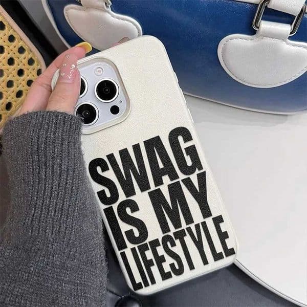 Lichee Swag Lifstyle leather pattern Phone Case For A57 A36 A26 A07 A55 A35 A16 A06 A54 A34 A25 A24 A15 A14 A05S 4G 5G Z260609