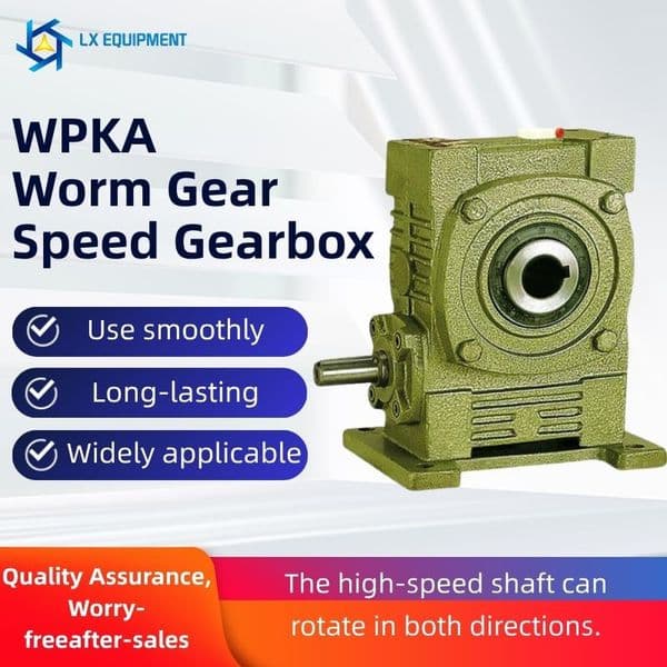 High-Quality WPKA Worm Gear Screw Conveyor System Featuring Advanced Wind Turbine Drive Reducer