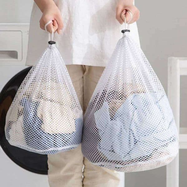 Big Size Large Washing Laundry Bag Mesh Organizer Net Dirty Bra Socks Underwear Shoe Storag Wash Machine Cover Clothes 26Y0609