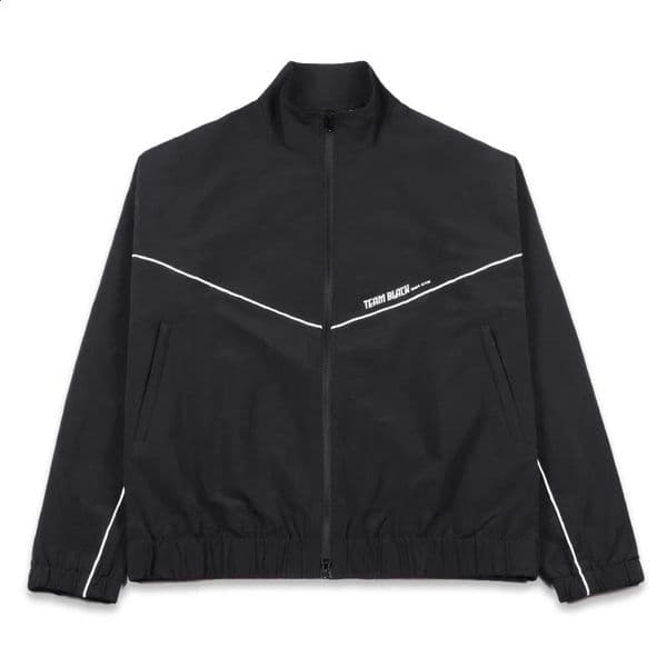 Jinx Team Black Jacket Unisex Windbreaker Sports Coat Men Women Loose Track Activewear Long Sleeve Top Embroidery Y2k Outerwears 260609