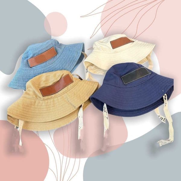 Brim L-Wide Bucket Hats Women Men Pork Pie Dad Wool Flat Fedora Lady Gentleman Gambler Trilby Hat With Feather Size 58CM S260609