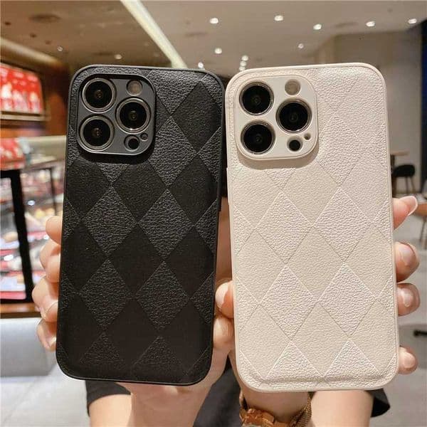 Luxury Leather Texture Shockproof Case For iPhone 14 13 12 11 Pro Max XR X XS 7 8 Plus Mini SE Soft Fl Camera Protection Cover J260609