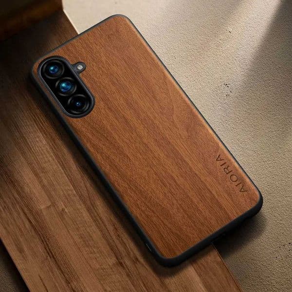 A56 For Galaxy A36 A26 A16 A06 A07 A17 A37 A57 Case Capa funda wooden pattern pu leather stylish phone case coque J260609