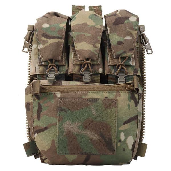 V5 FCPC Tactical Vest Backplate Supplement Sub-package Airsoft Triple Magazine Bags Hunting Vest Plate Carrier Accessories L260609
