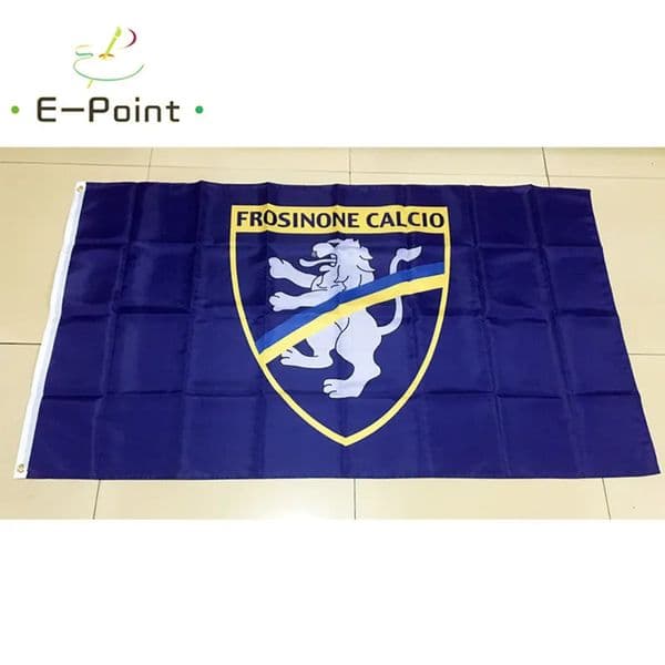 Luxury Designer Decor room Frosinone Calcio 3*5Ft 90Cm*150Cm Polyester Banner Decoration Flying Home & Garden Flag Festive Gifts For 14