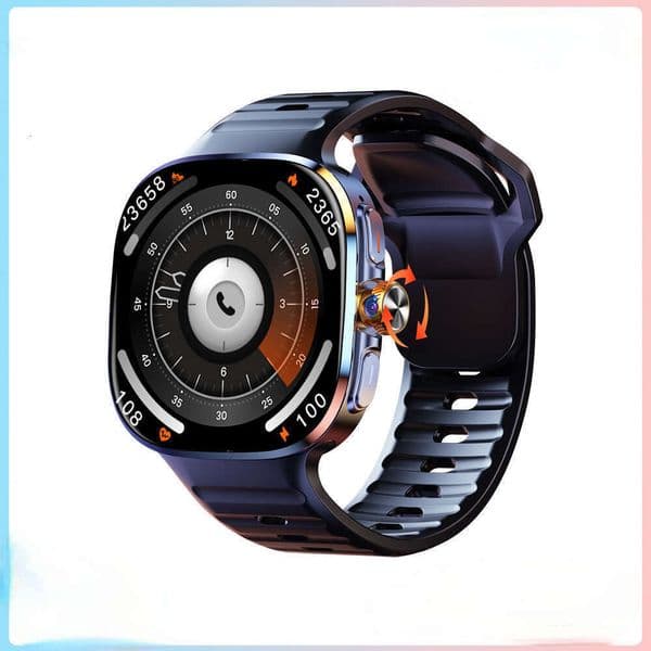 Cross-Border M99 Smartwatch With Card Slot 2.4Inch Wide Screen Full Display Bluetooth + SIM Dual System Factory Direct Delivery Technology