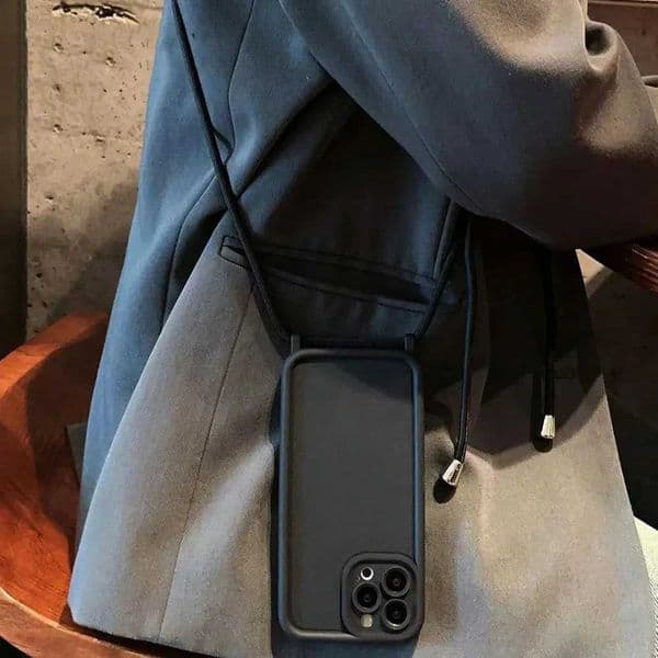 Phone Case For iPhone 17 16E 16 15 14 13 12 11 Pro Max XS X XR Plus SE 2022 Crossbody Adjustable Lanyard Strap Rope Soft Cover J260609 thumbnail 2