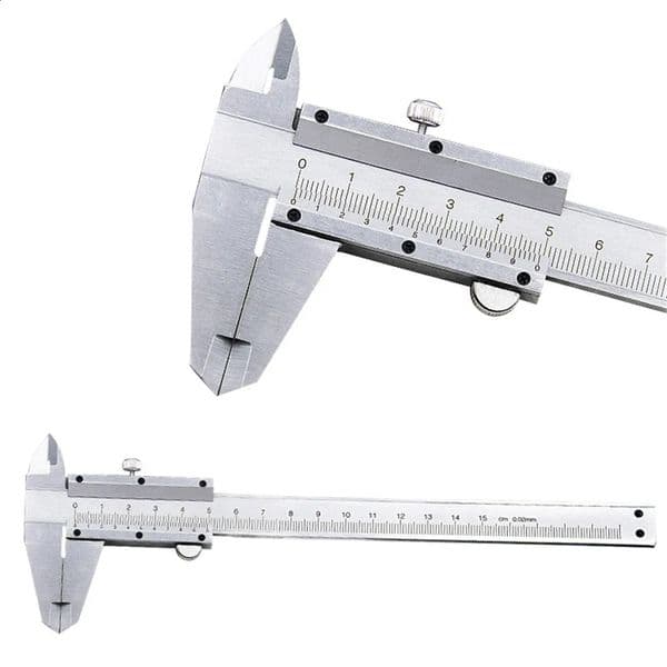 Vernier Caliper 6 0-150mm 002mm Metal Calipers Gauge Micrometer Measuring Tools 260605