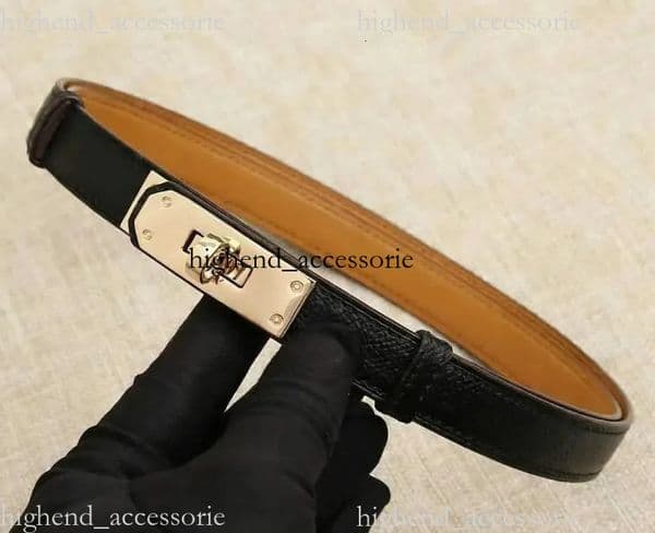 Women Designer Ermes Belt Fashion Luxury Brand Narrow Genuine Leather Herls Belt Dress Set Pants Decoration Ceinture Smooth Buckle Design Waist Tight Black bce