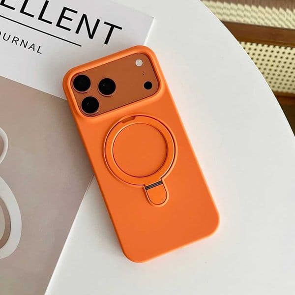 Liquid Silicone Invisible Bracket For Phone Case For iPhone 17 16 15 13 14 12 11 Pro Max Plus Shockproof Protector Cover J260609