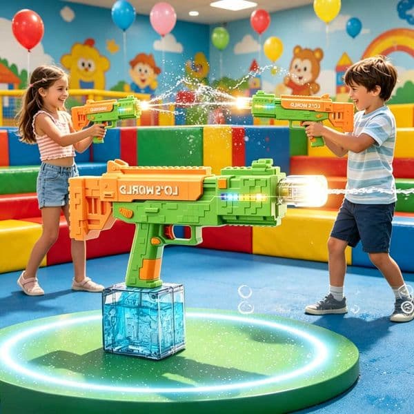 Large Capacity Electric Water Gun High Power Squirt Blaster Summer Beach Pool Outdoor Play Toy Gift for Adults Boys L260609