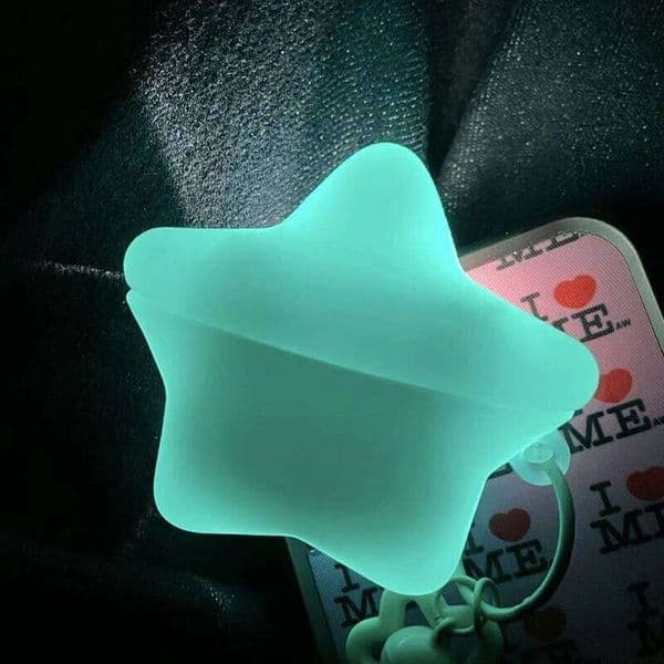 For Airpods 2025 4 2 Pro Luminous Star Pendant Silicon Headphone with Charm Headset Cases Airpod Pro2 3 Lanyard 26W0609