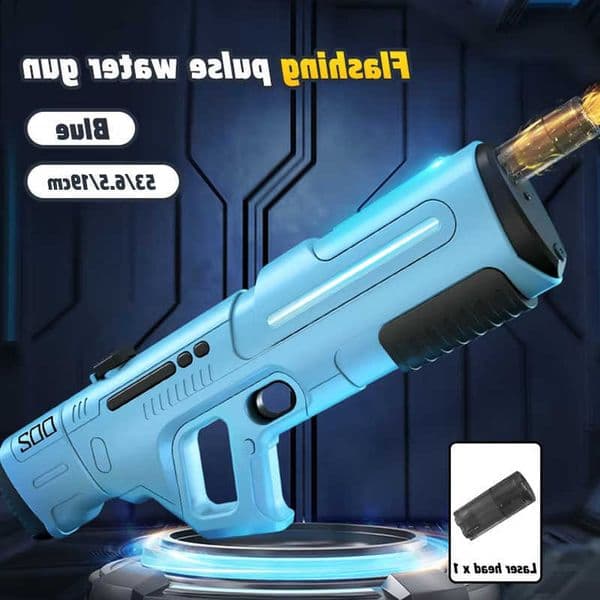 New Fully Automatic Pulse Electric Water Gun Toy With Fire Spray Summer Adult Beach Pool Battle Shooting Water Spray Toy Gift L260609