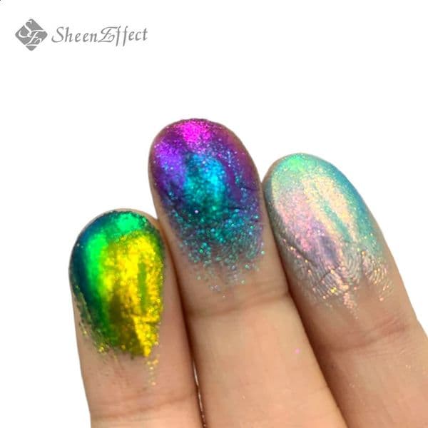 Shiny Duochrome Eyeshadow Long-lasting High Quality Glitter Eye Shadows Cosmetic Makeup 260609