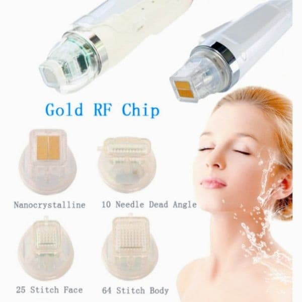 Disposable Rf Microneedling Cartridge Gold Plated 10/25/64 Pins Nano Cartridges For Micro Needle Rf Machine Anti Stretch Mark X01